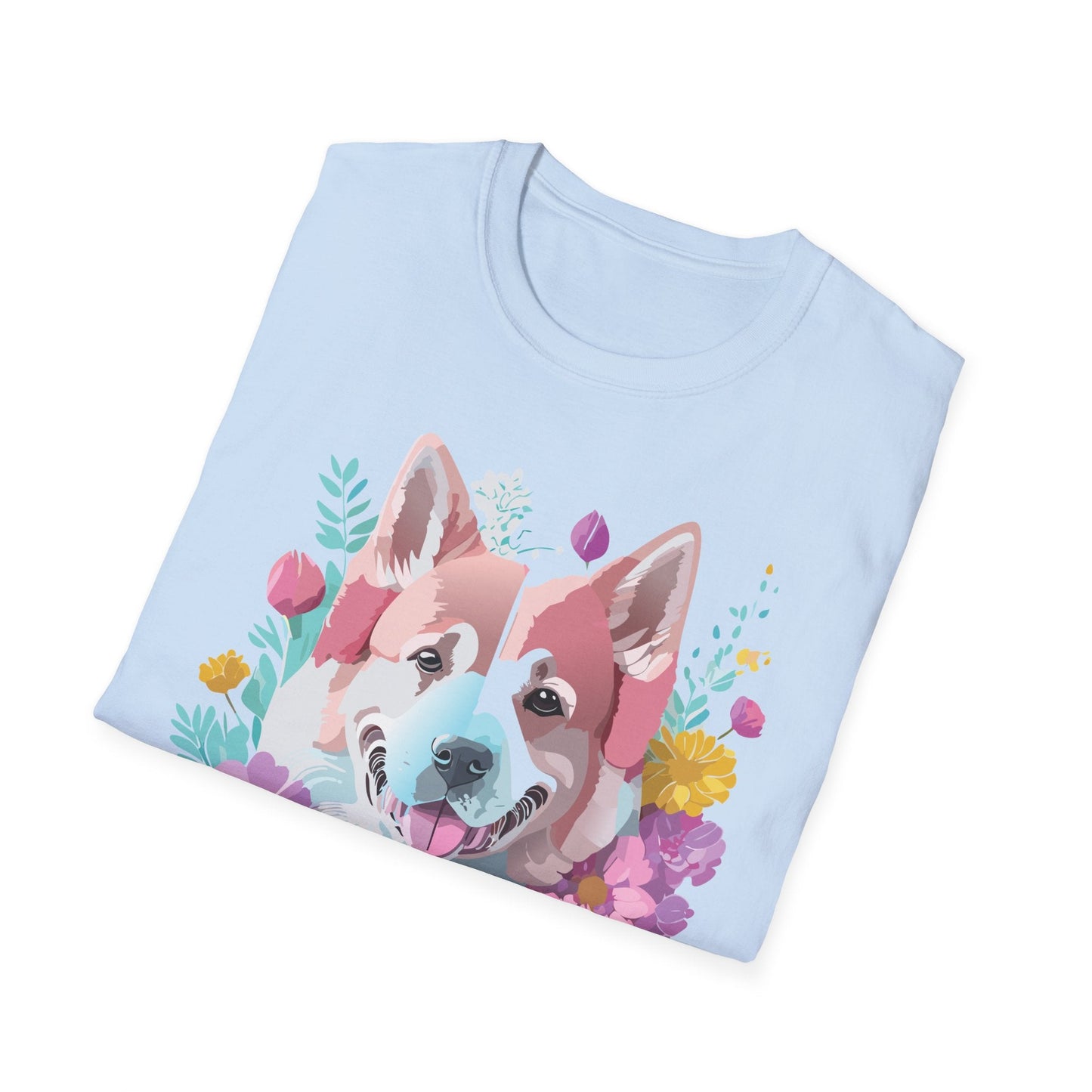 Dog Shirt Unisex Tee Softstyle Cotton Comfort for Animal Lovers