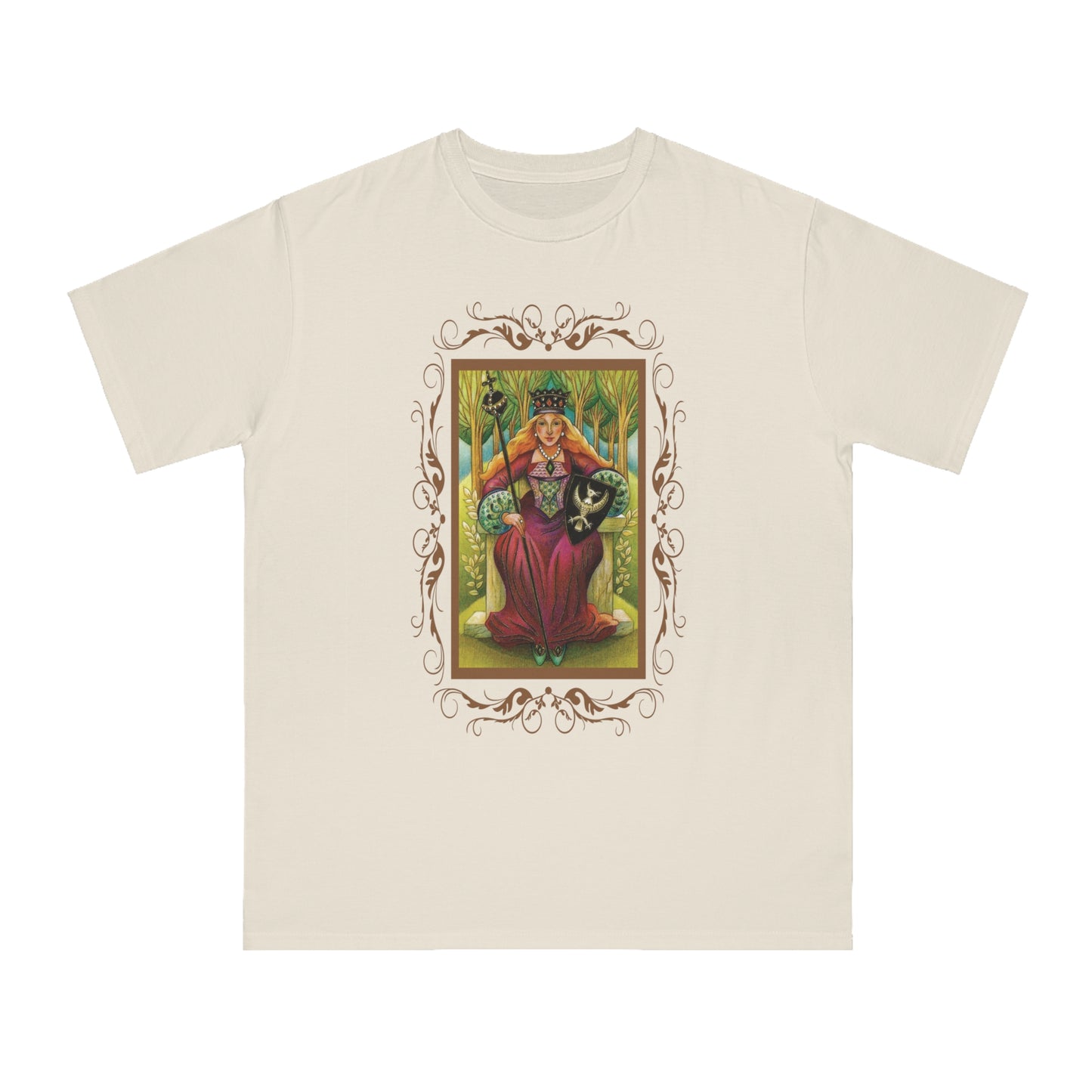 Camiseta unisex de algodón orgánico con cartas del tarot