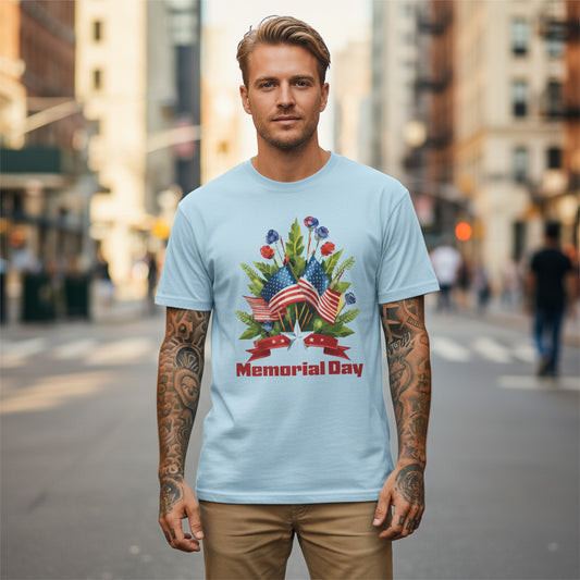 Memorial Day Graphic Tee Unisex 100 Cotton Comfort Colors T-Shirt 132