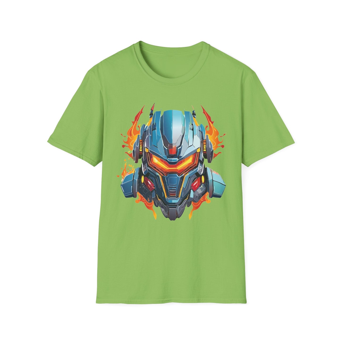 Cyborg Tee Unisex Robot Terminator Shirt Softstyle Gildan 64000 Short Sleeve Art Design