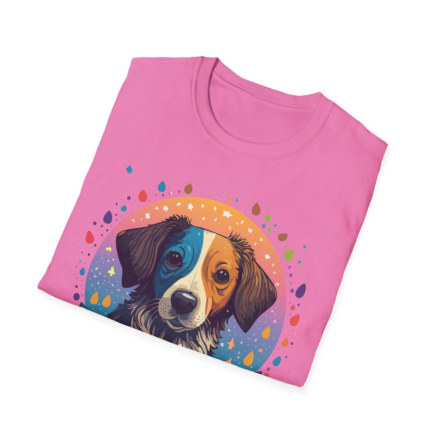 Dog Shirt Unisex Softstyle Tee 100 Percent Cotton Gildan 64000