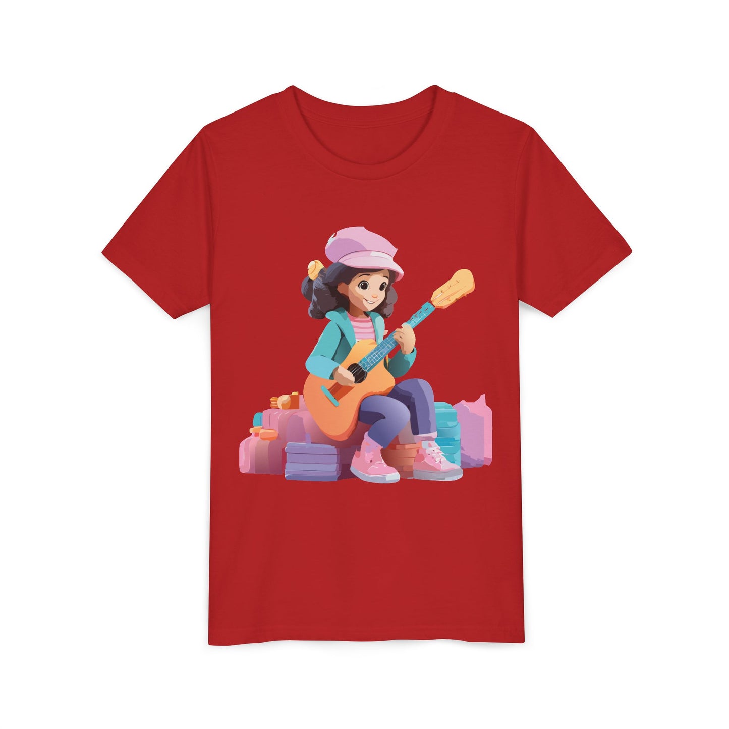 Camiseta gráfica de músico juvenil: perfecta para pequeños artistas y amantes de la música (de 9 a 14 años)