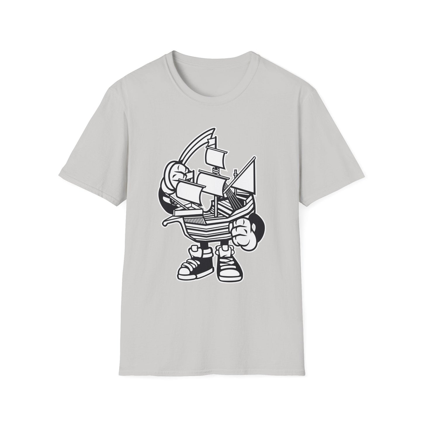 Cartoon T Shirt Animation Tee Funny Unisex Gildan Softstyle 64000 Cotton Art Design