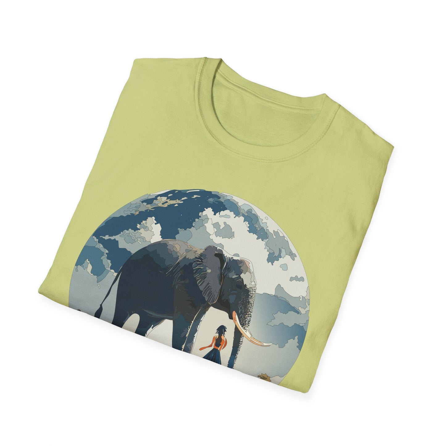 Womens Graphic T Shirt Art Design Tee Softstyle Gildan 64000 100 Percent Ring Spun Cotton