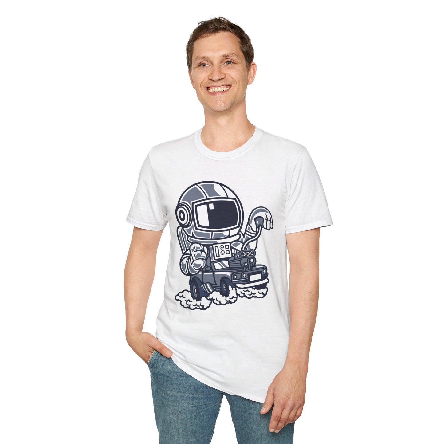 Cartoon T Shirt Animation T Shirt Funny Tee Unisex Softstyle 64000 Gildan 100 Percent Cotton
