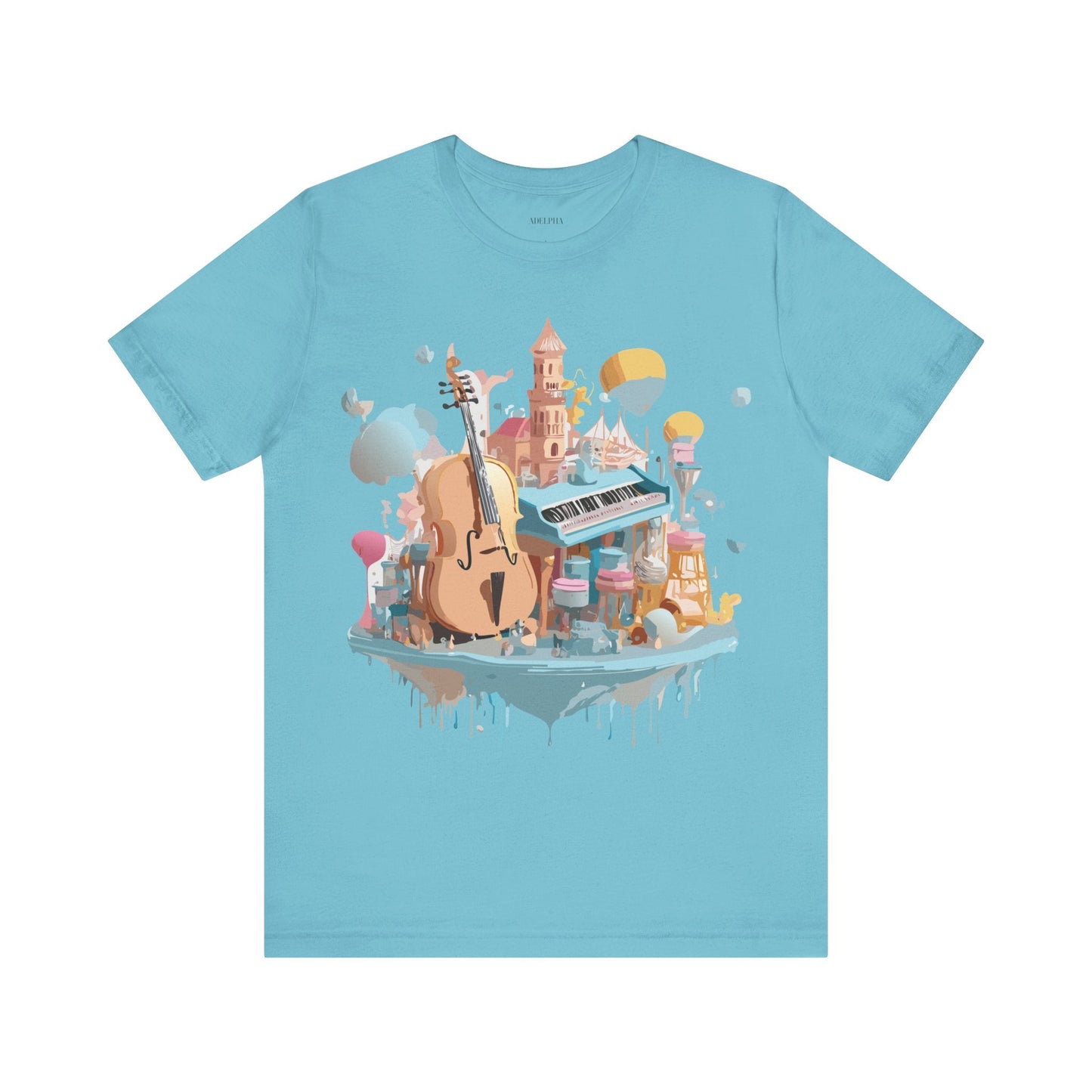 Adelpha Graphic Tee Unisex Short Sleeve Art Design Shirt Vintage Inspired Artwork Premium Quality