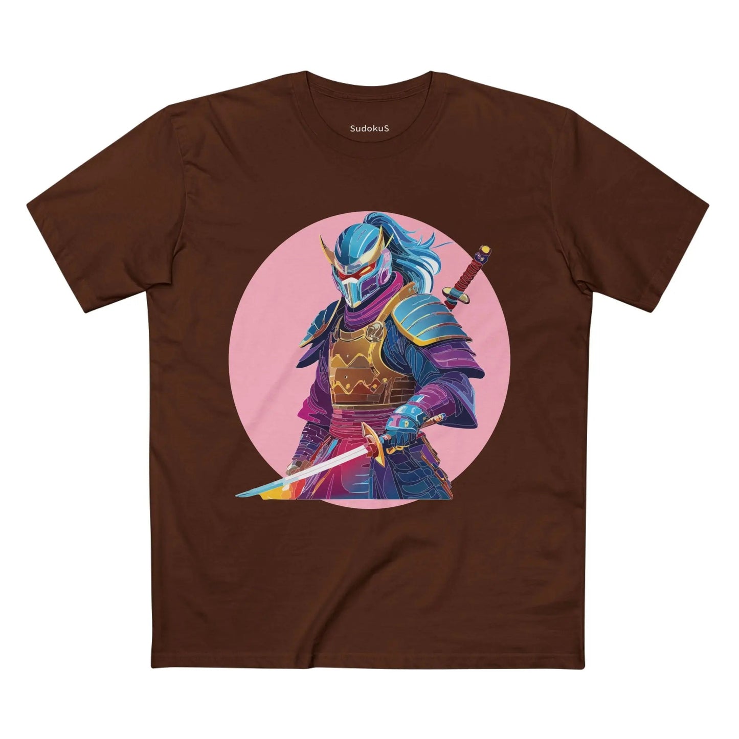 Samurai Graphic Unisex 100 Cotton Staple Tee 3