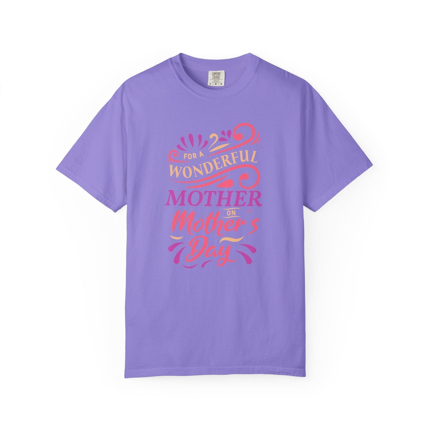Mom T-shirt Mother's Day Mama Tee Unisex Comfort Colors Garment-Dyed Cotton h18