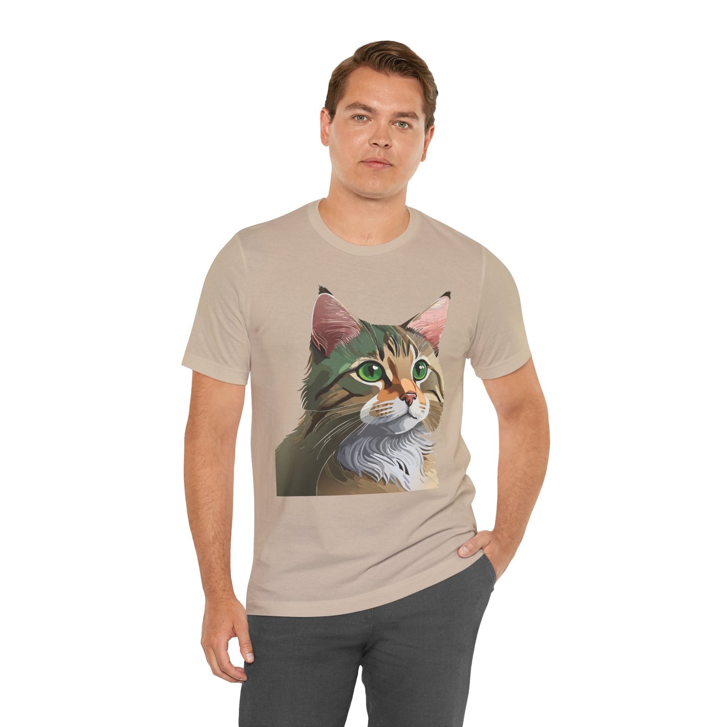 Unisex Animal Shirt Tee With Animals Art Design Wild Animals Print Tee Shirt Comfort Fit