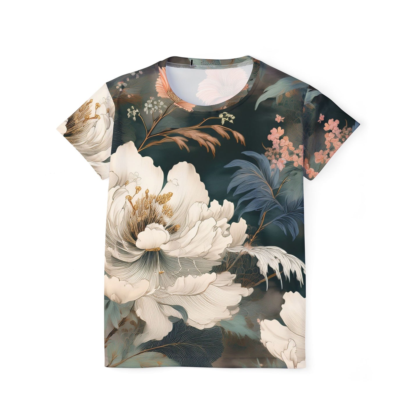 Women Poly Shirt with Floral Print F307