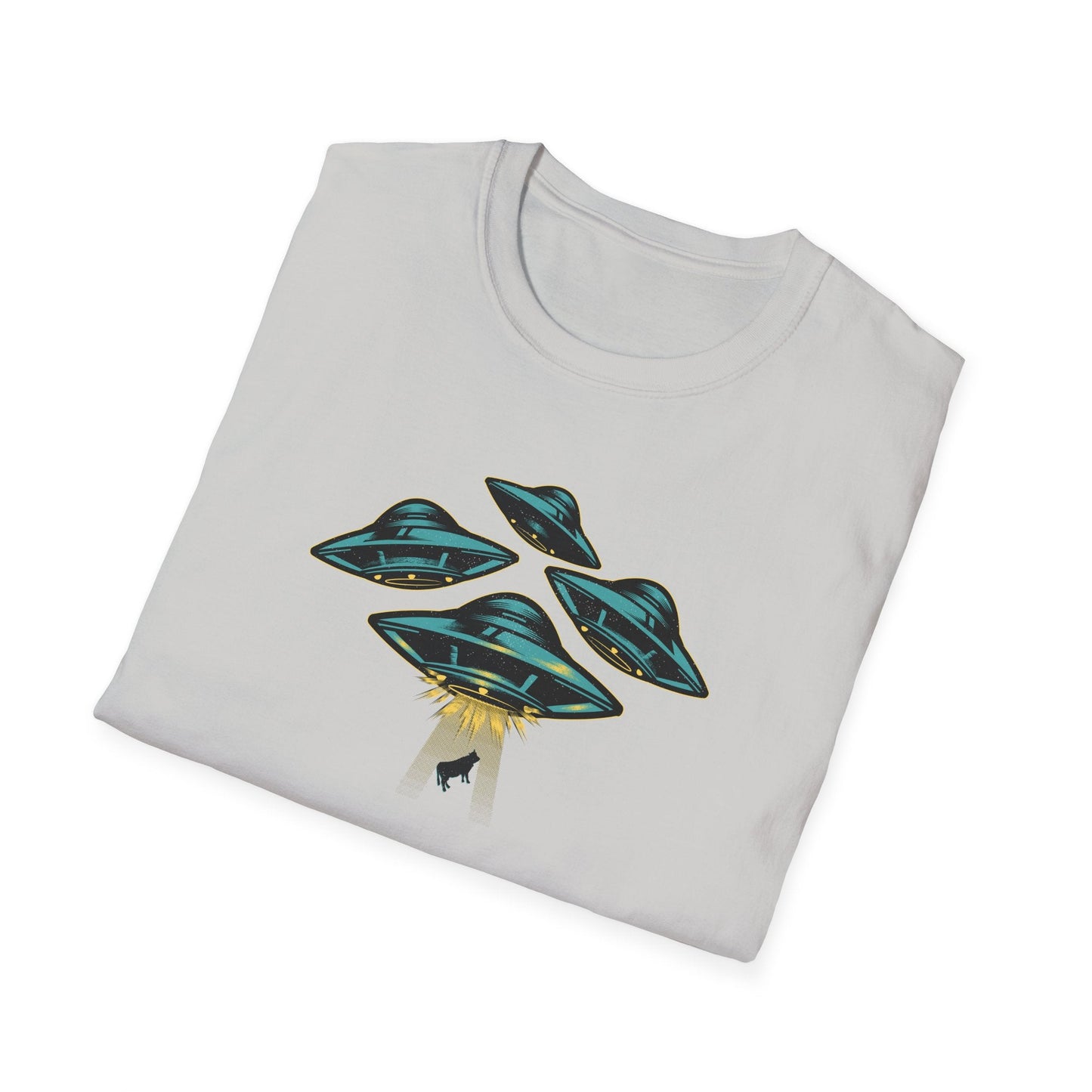 Funny T Shirts UFO Tees Funny Aliens Shirt  17