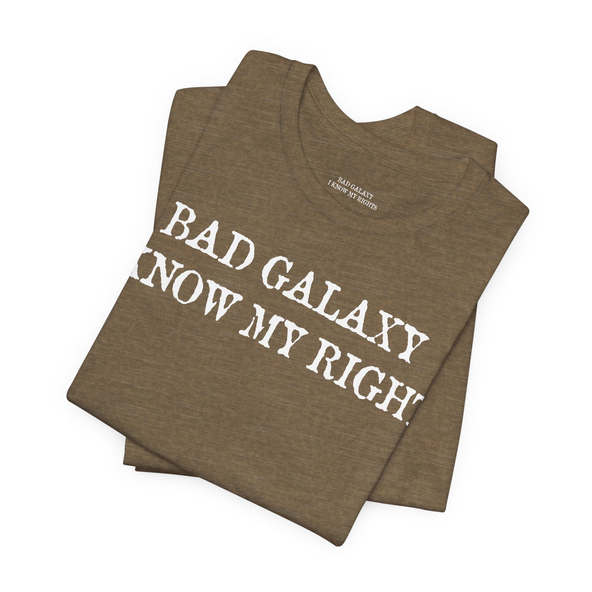 Art Red Stamp Graphic Unisex Cotton Bella+Canvas Tee with Art Design b99