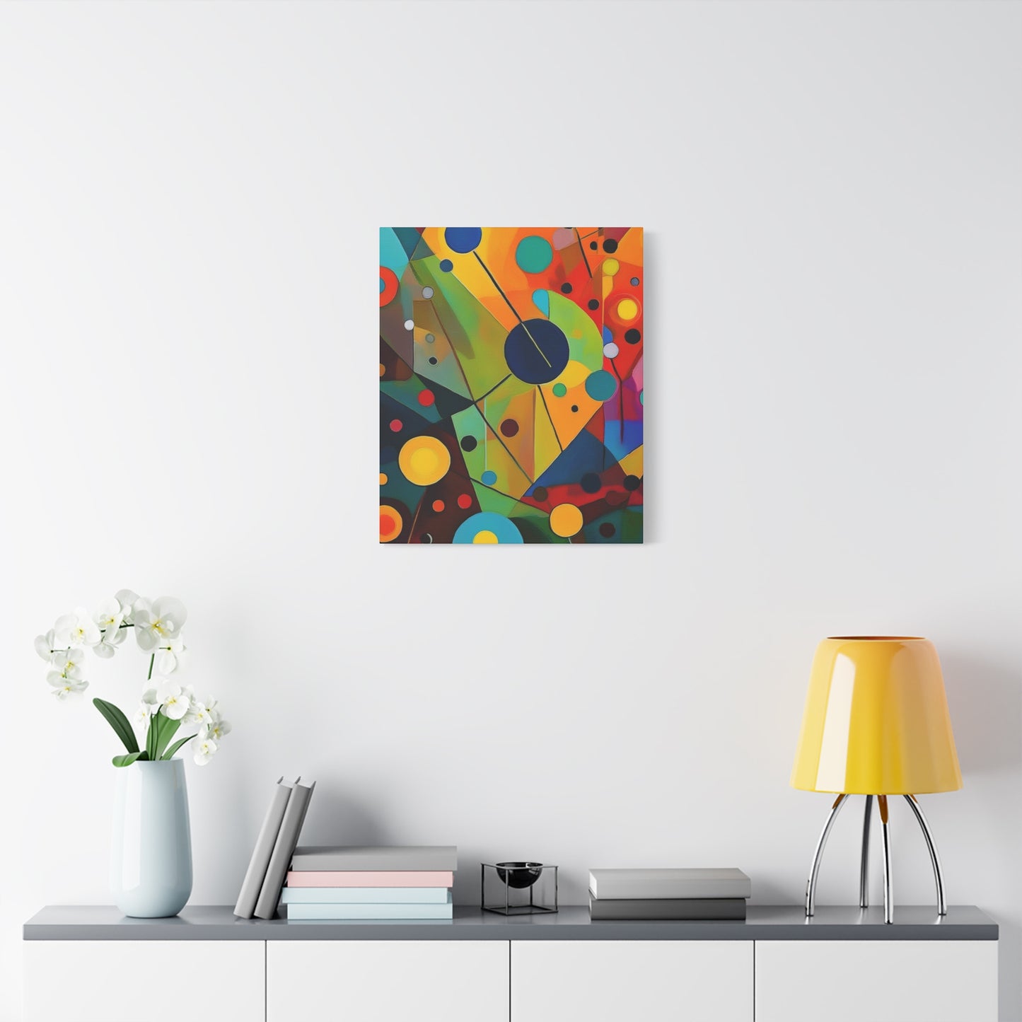 Abstract Oil Painting Print Canvas 20x24,20x30,24x30 24x32,24x36,30x40 32x48,36x48,40x60 Pine-Wood Inner Frame ABS-146