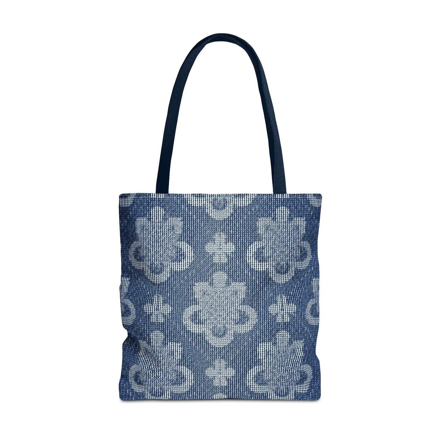 Denim Fabric Imitation Print Unisex Canvas Bag Poly Spun 3 Sizes Tote Bag 108
