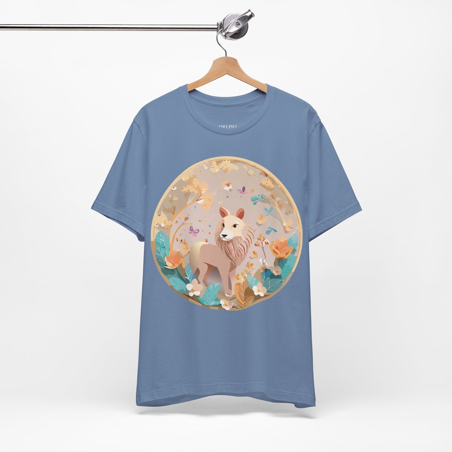 Unisex Graphic Tee With Original Vintage Inspired Art By Adelpha Premium Short Sleeve Casual Shirt