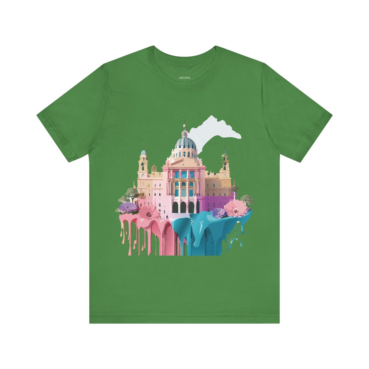 Adelpha Unisex Graphic Tee Madrid Tourist Shirt Vintage Inspired Art Design By Adelpha