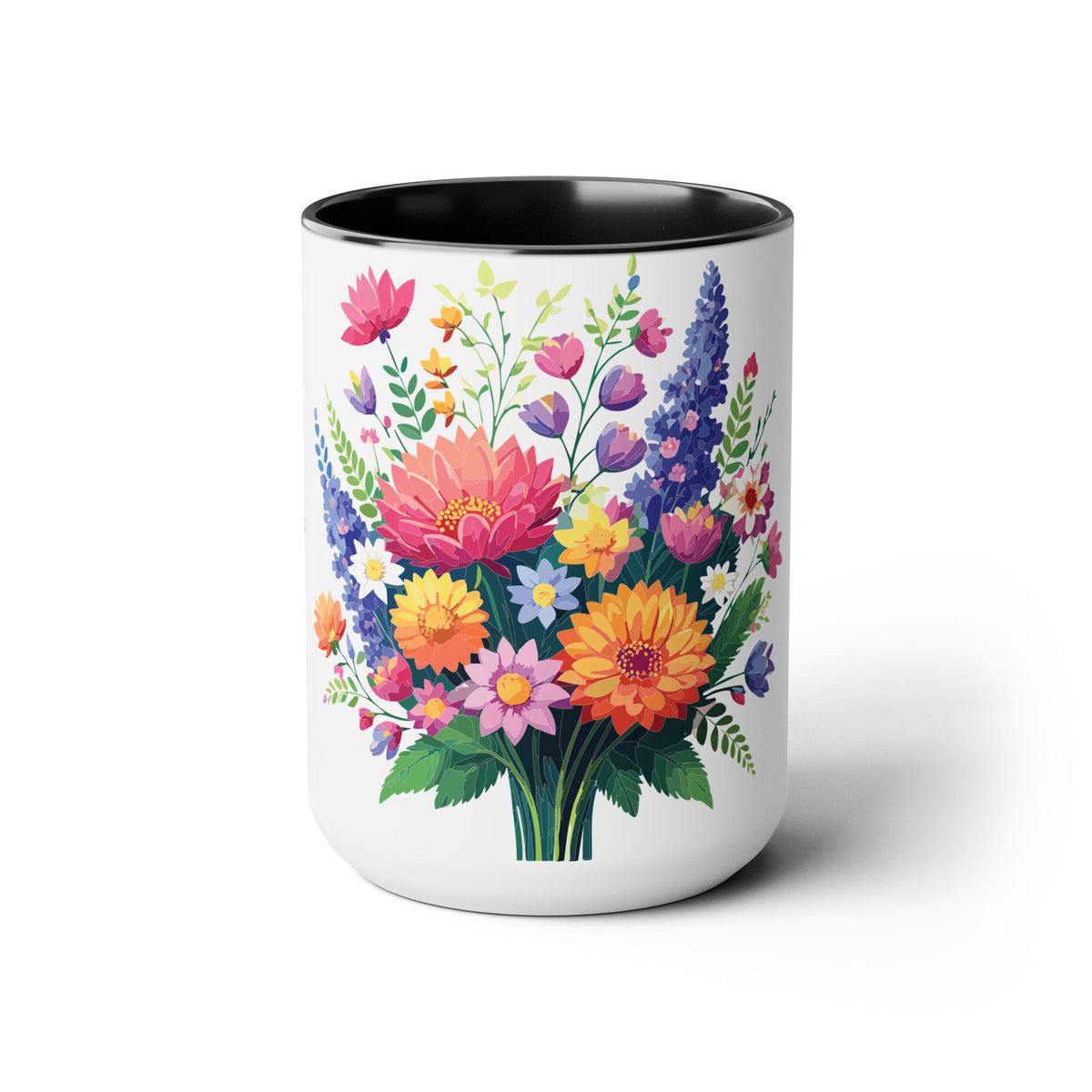 Floral Mug, Floral Cup