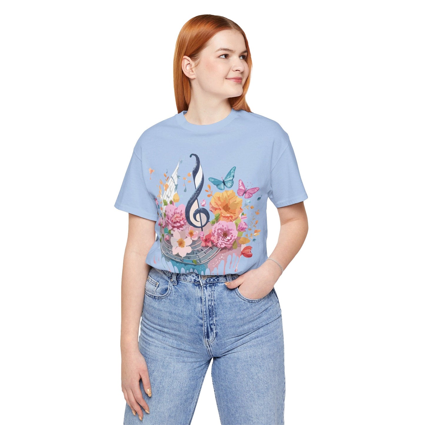 Adelpha Graphic T Shirt Unisex Jersey Short Sleeve Vintage Inspired Artwork Music Tee