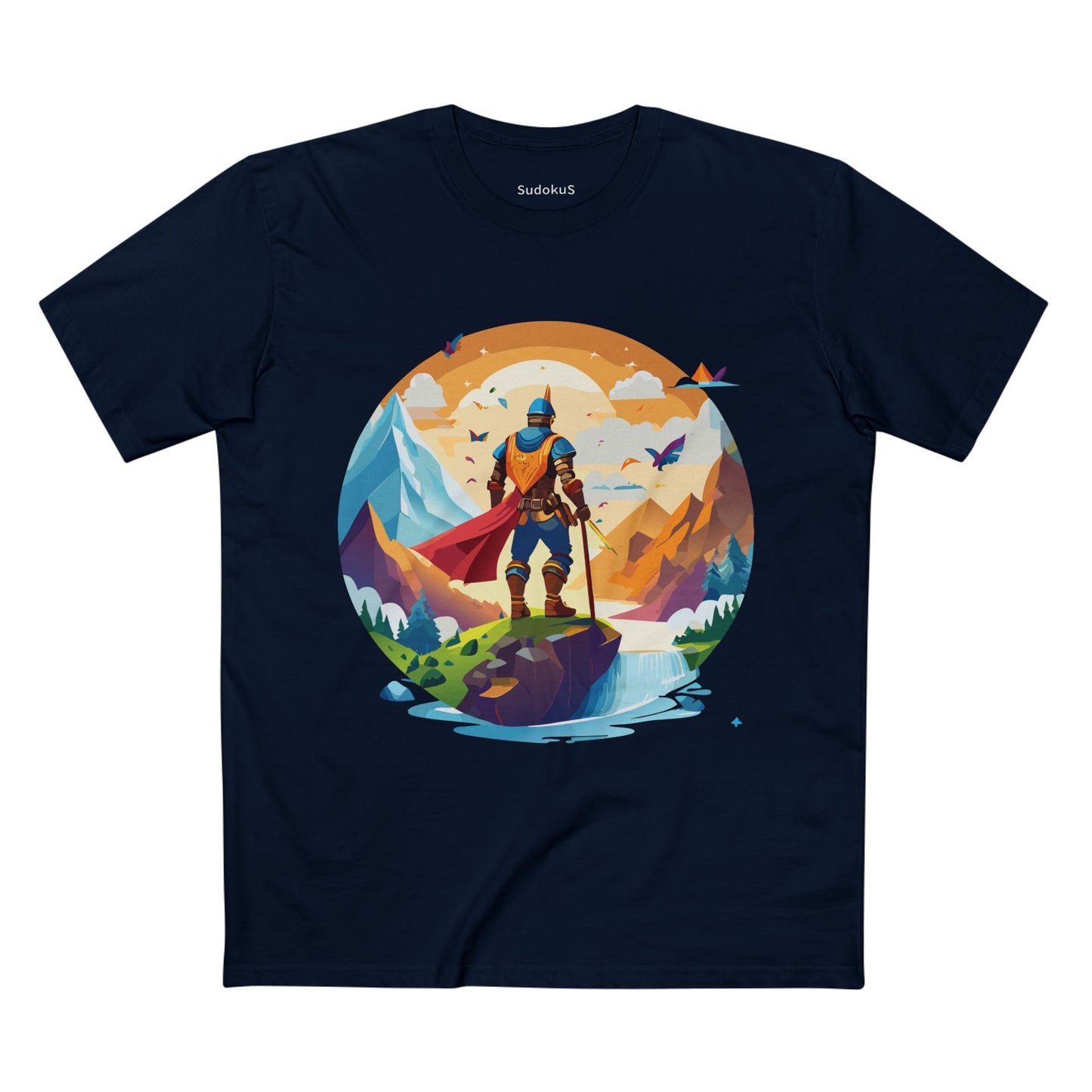 Adventures Graphic Unisex 100 Cotton Staple Tee 8