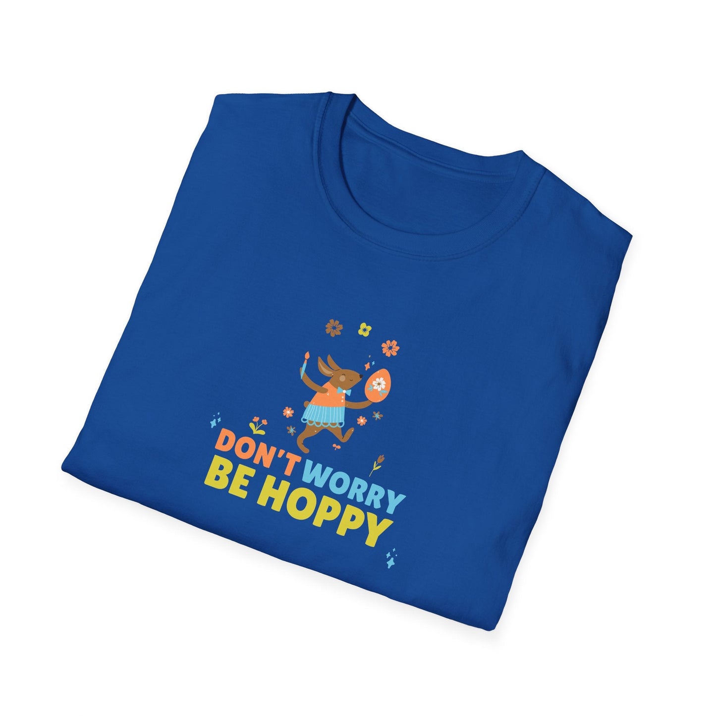 Easter Day T Shirt With Signature Art Design Unisex Softstyle Tee 64000 By Gildan