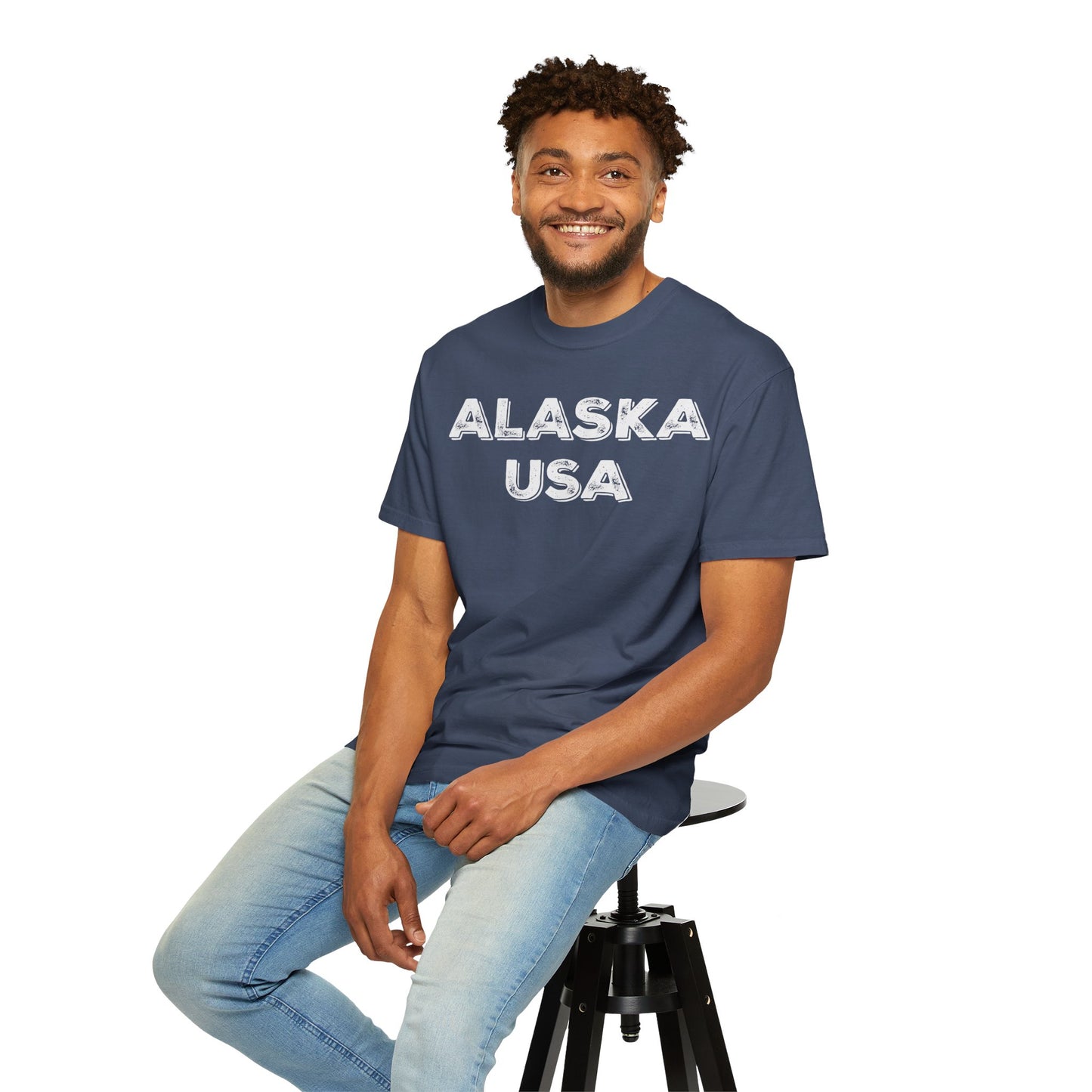 Alaska USA Graphic Unisex 100 Cotton T-Shirt c3