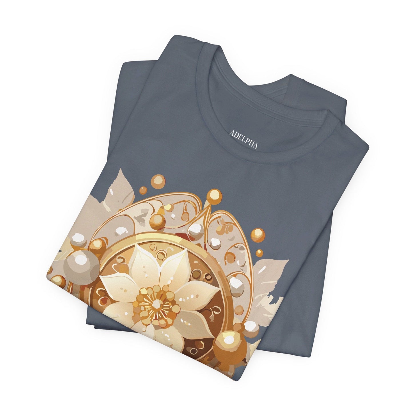 Jewelry Graphic Unisex 100 Cotton Vintage Treasure Art T-Shirt 47