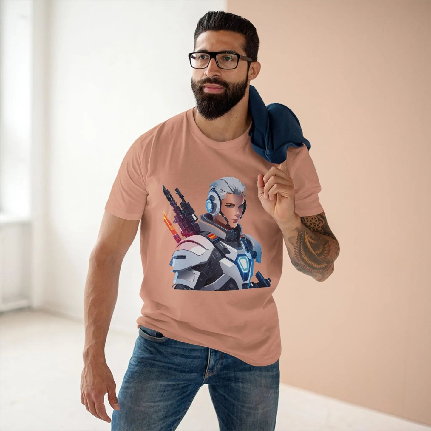 Robocop Graphic Unisex 100 Cotton Staple Tee 3