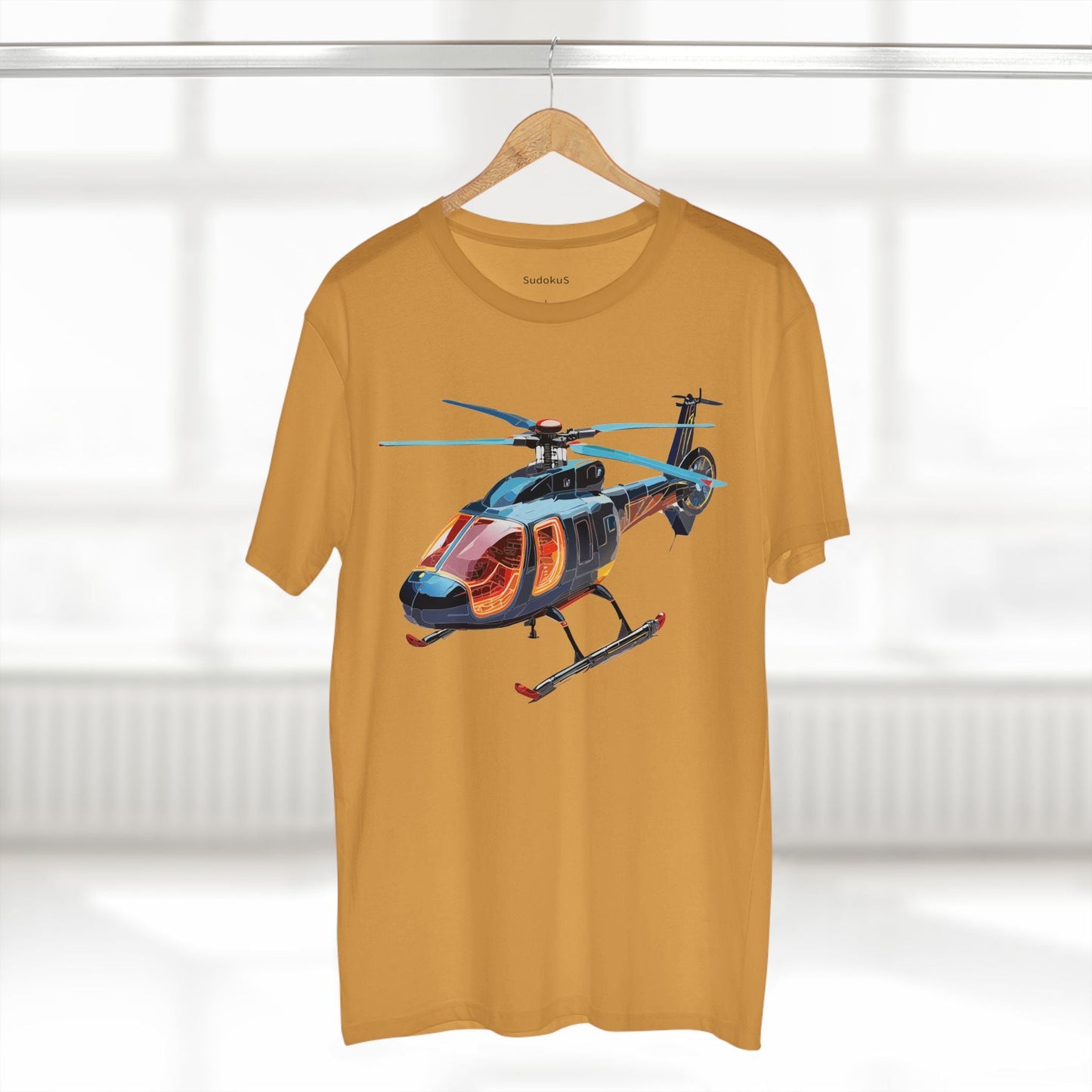 Chopper Graphic Unisex 100 Cotton Staple Tee 12