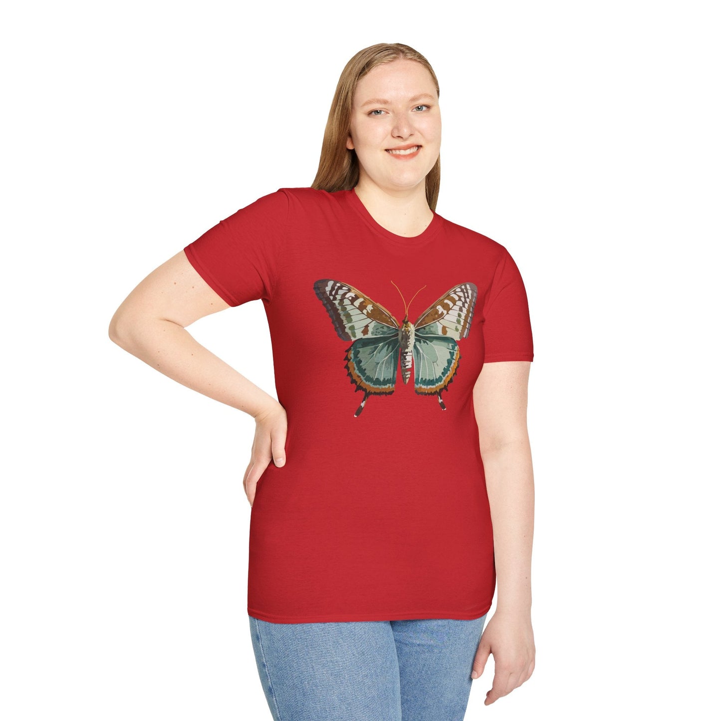 Butterfly Monarch Shirt Unisex Gildan Softstyle 64000 T Shirt 100 Percent Cotton