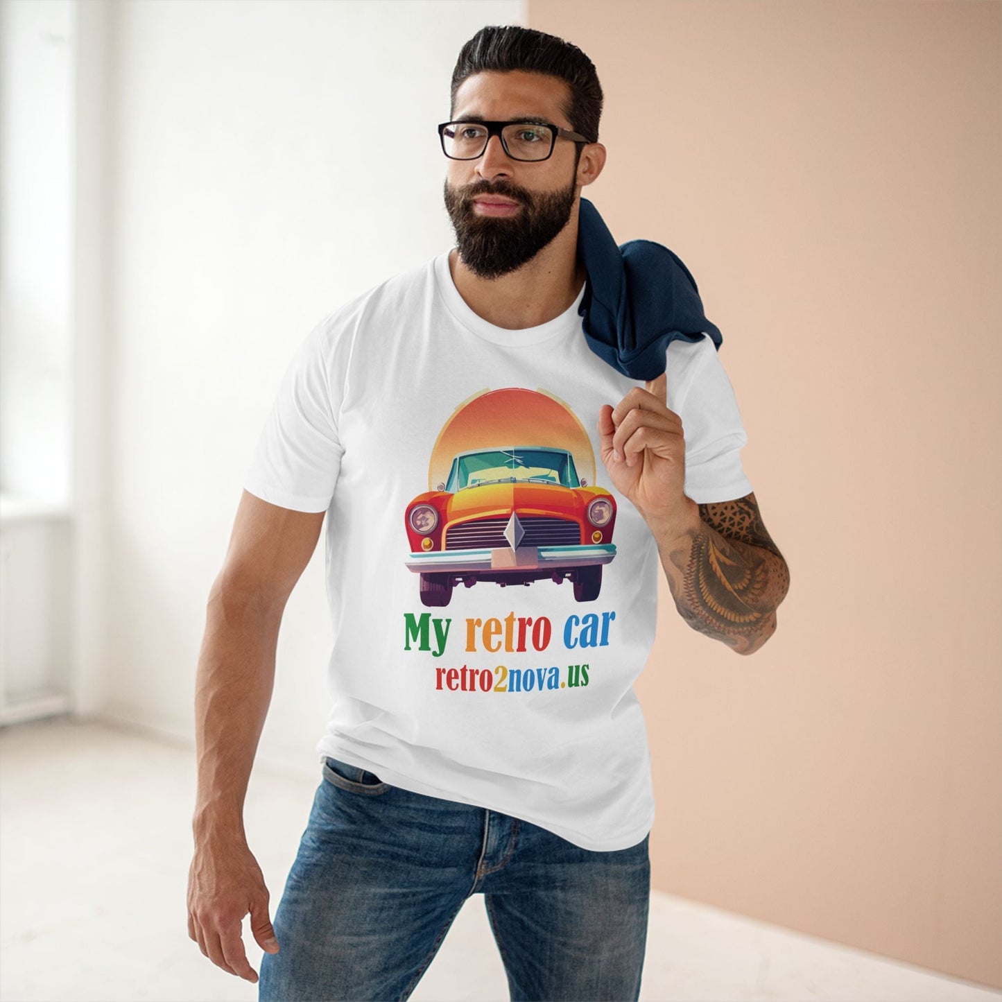 Retro Car Shirts Vintage Car Tee RC 10 Unisex Premium Cotton Art Design Soft Breathable Comfort