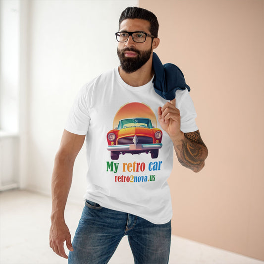 Retro Vintage Car Graphic Unisex 100 Cotton Tee 27