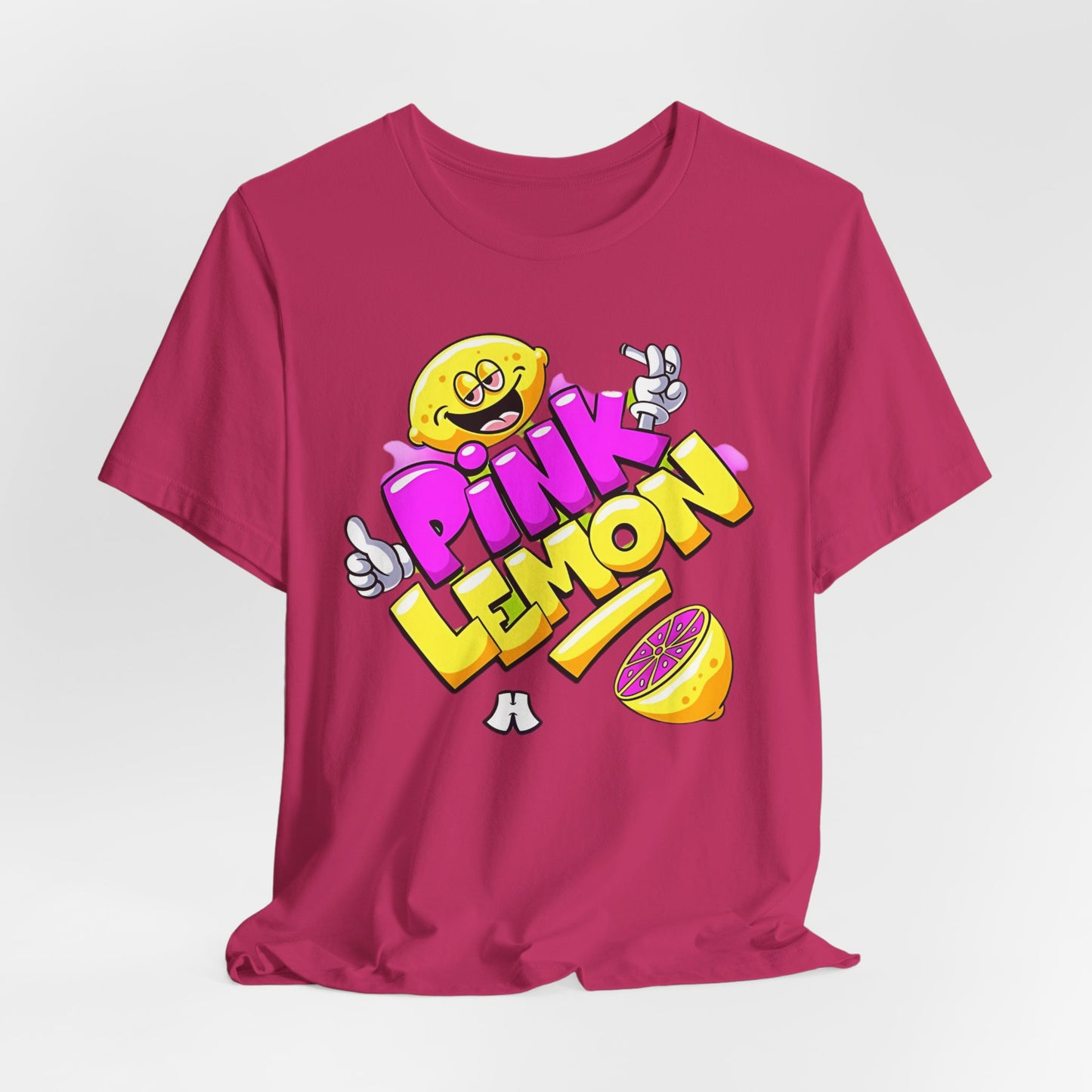 Lemon Graphic Tee, Graphic T-Shirt, Funny Lemon Shirt, Cute Cartoon Tees, Art T-Shirt, Art Design Tees