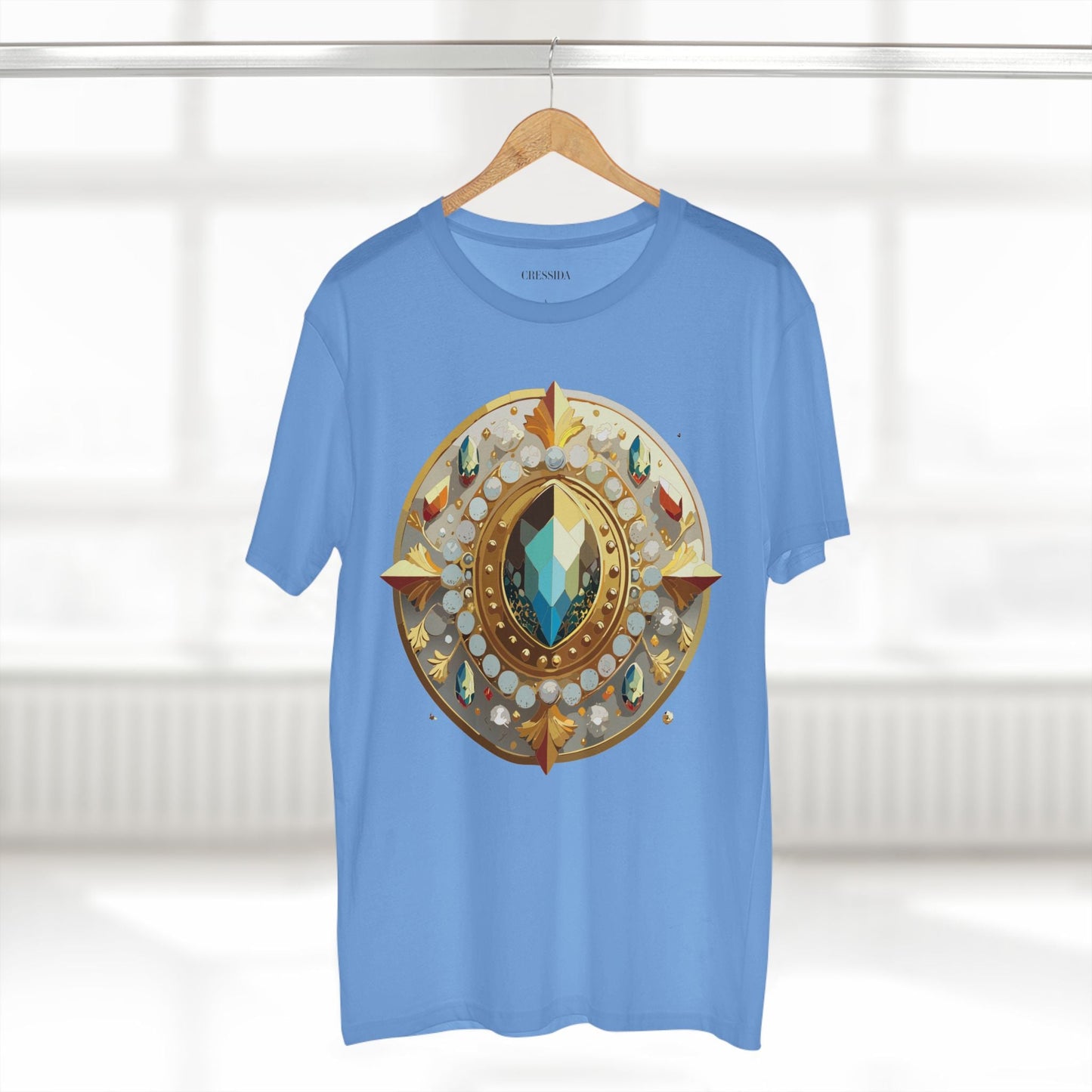 Medallion Graphic T-Shirt Unisex 100 Cotton With Gold Art Design Medal Tee 20