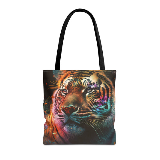 Canvas Bag with Animal Prints