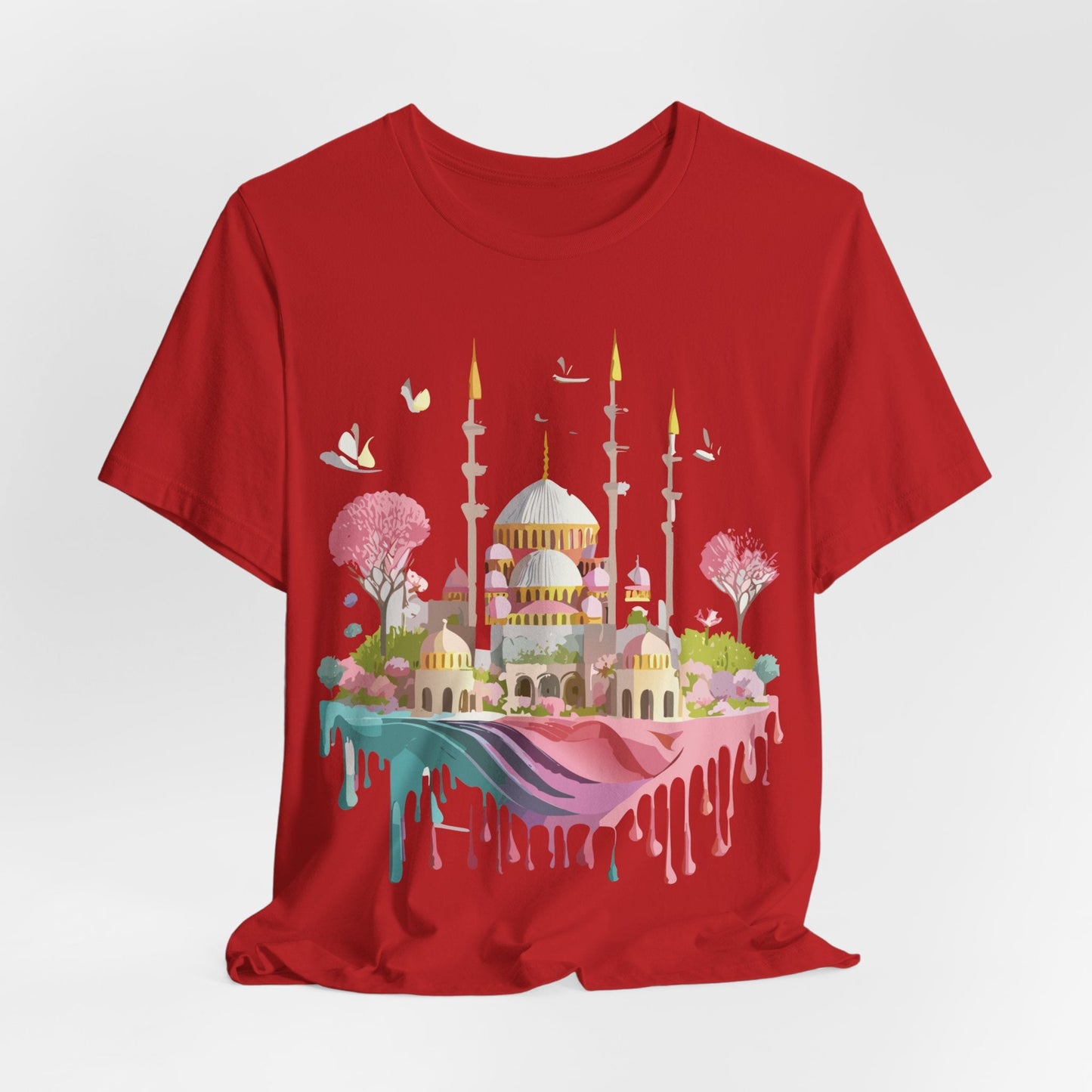Istanbul Tourist Shirt Unisex Graphic Tee With Vintage Inspired Artwork By Adelpha