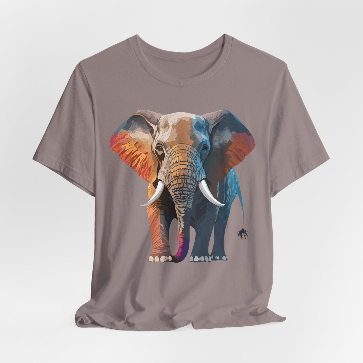 Unisex Animal Shirt With Animals Art Design Graphic Tee Short Sleeve Wild Animals