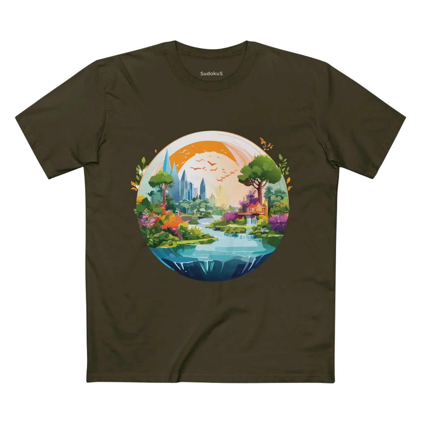 Fantasy Graphic Unisex 100 Cotton Staple Tee 15
