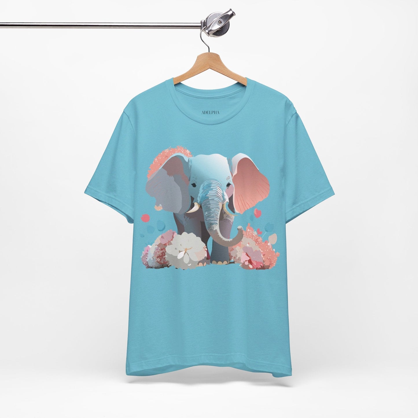 Elephant Graphic T Shirt By Adelpha Unisex Jersey Short Sleeve Artwork Tee Vintage Inspired