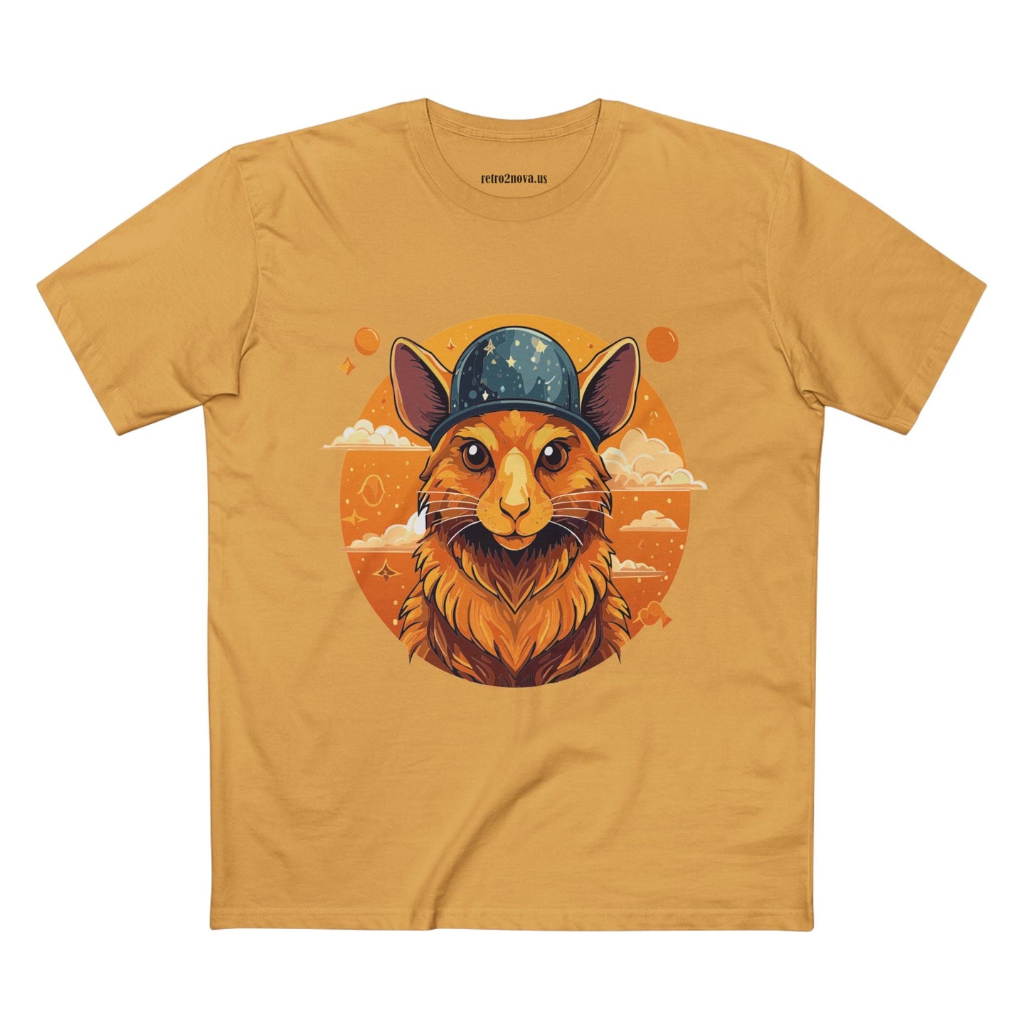 Rabbit Shirt Unisex Premium Cotton Tee With Original Art Design From Retro2Nova Art Collection Soft Breathable Comfort