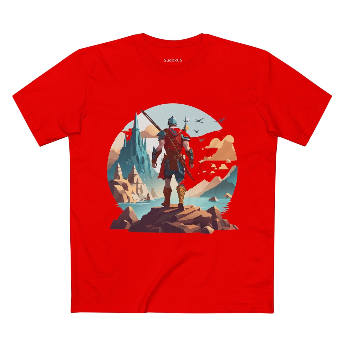 Adventures Graphic Unisex 100 Cotton Staple Tee 21