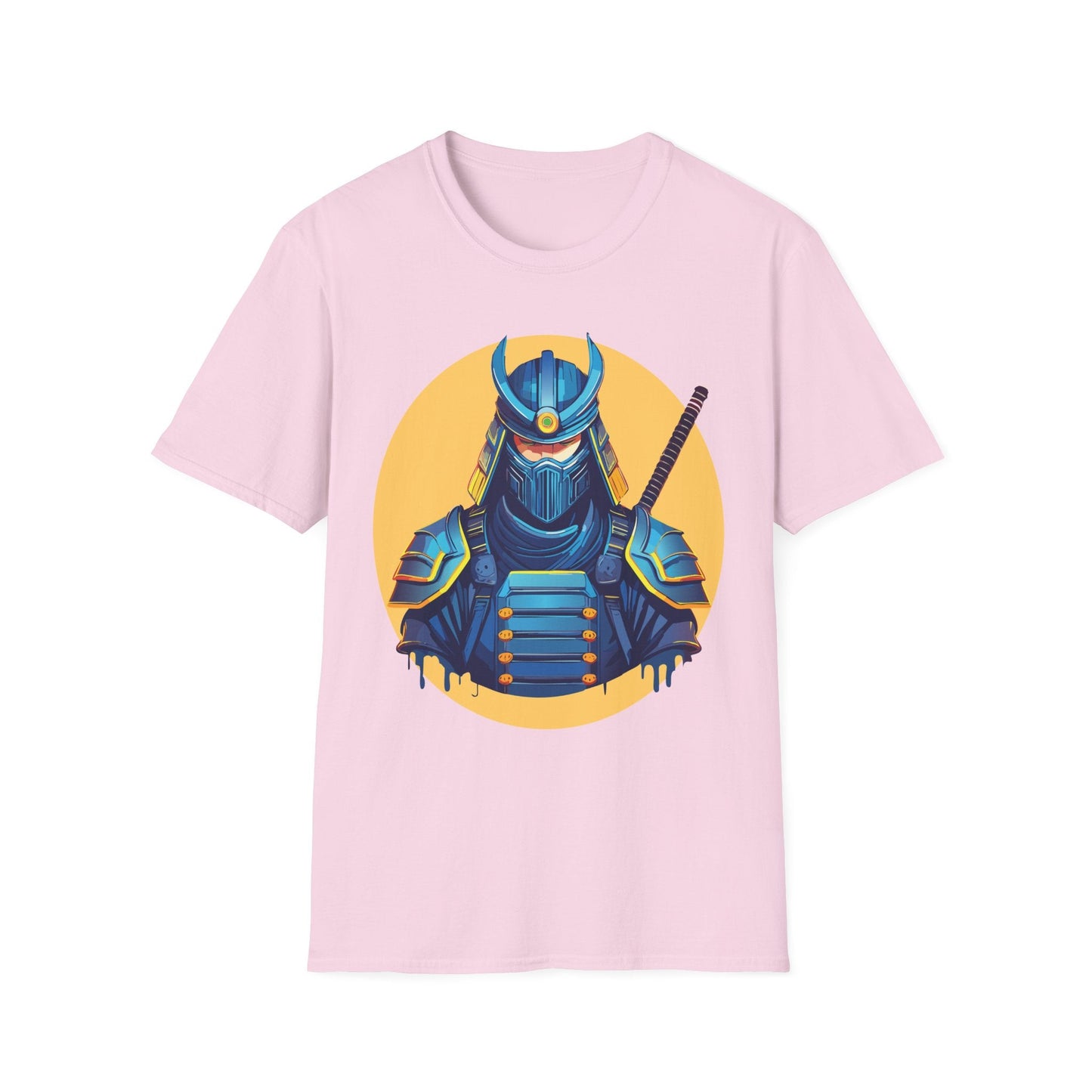 Samurai Shirt Unisex Softstyle T Shirt 100 Percent Ring Spun Cotton Tee For Everyday Comfort