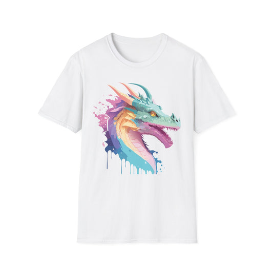 Dragon Graphic Tee Gildan Unisex 100 Cotton Tee Shirt with Animals m10