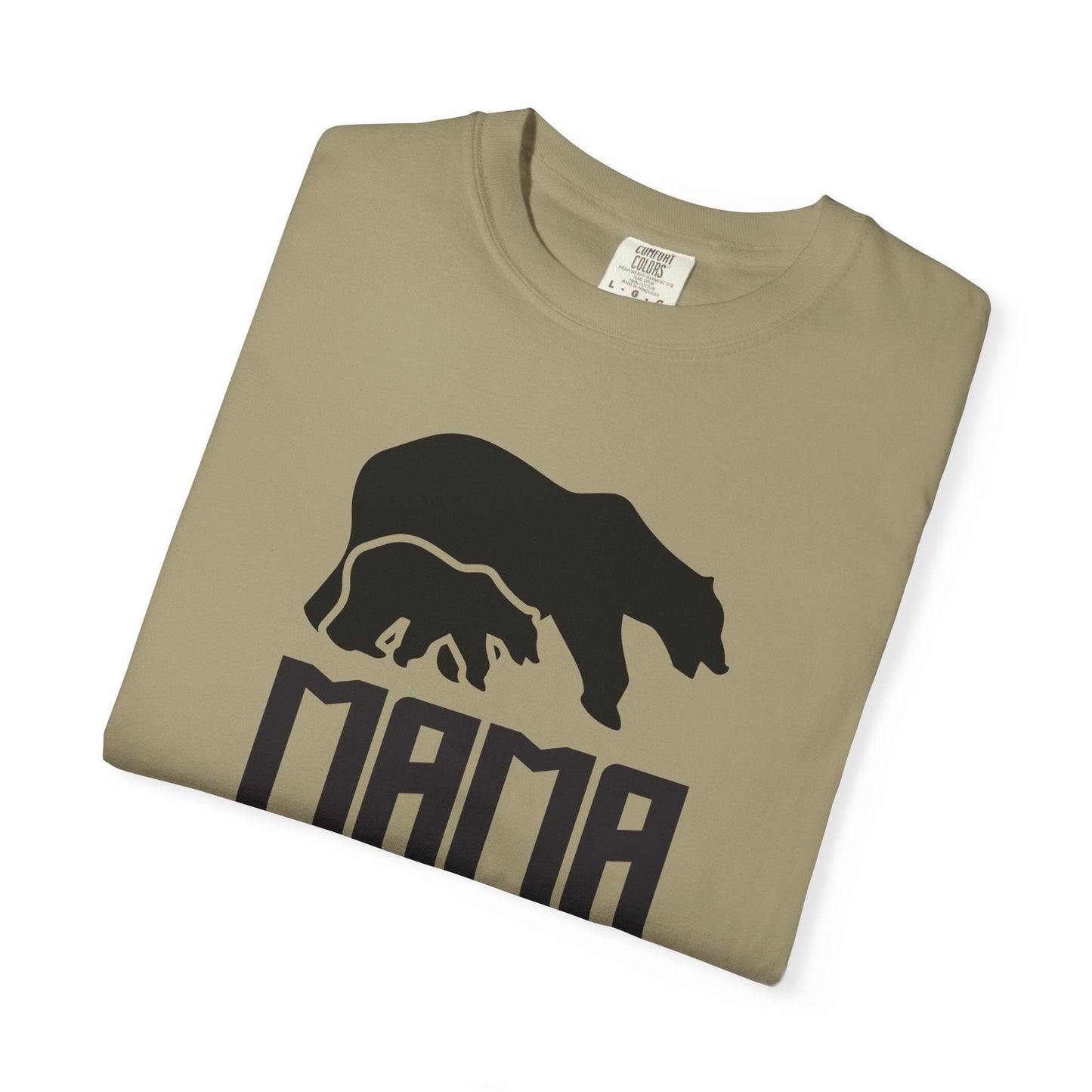Mama Bear Mom T-shirt Mother's Day Mama Tee Unisex Comfort Colors Garment-Dyed Cotton h12