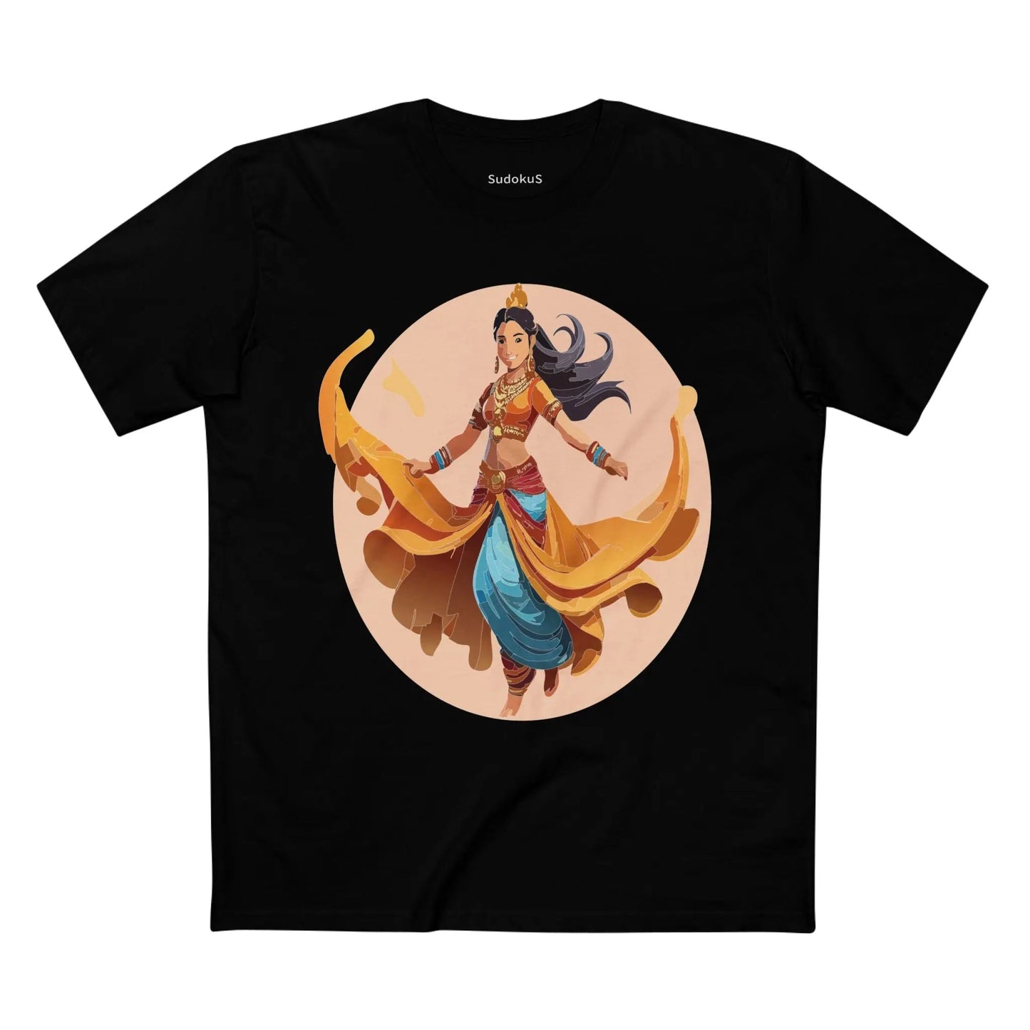 Dancer Graphic Unisex 100 Cotton Staple Tee 7