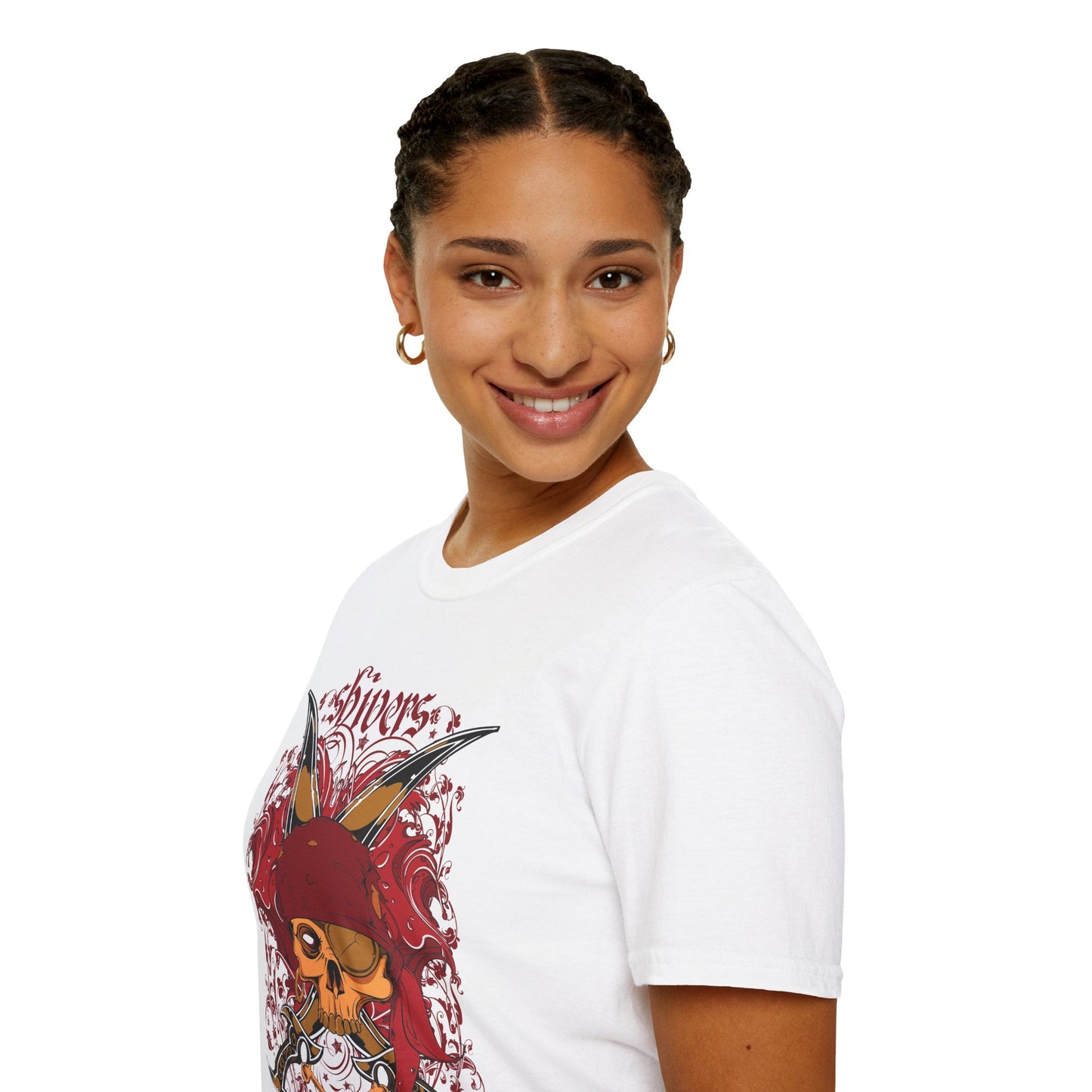 Art Design Graphic Tee Unisex Softstyle 64000 100 Percent Cotton Ring Spun For Art Lovers