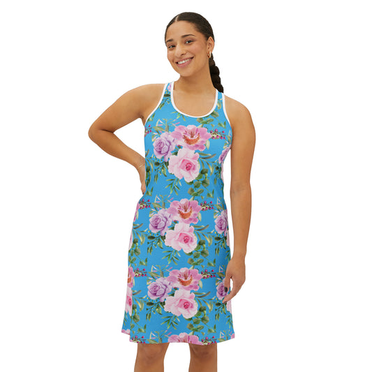 Sommerkleid mit floralen Prints