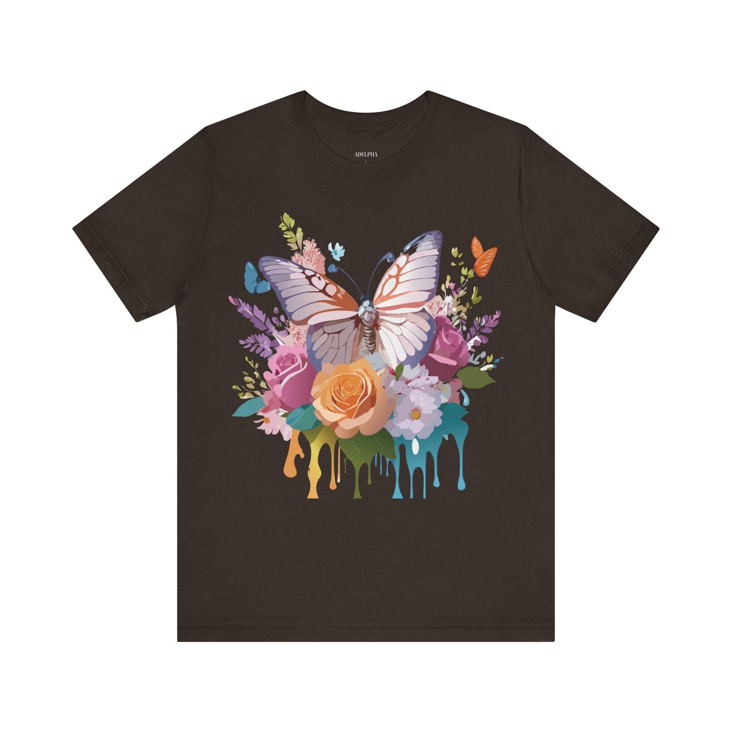 Adelpha Butterfly Graphic Tee Art Design Vintage Unisex Short Sleeve Shirt