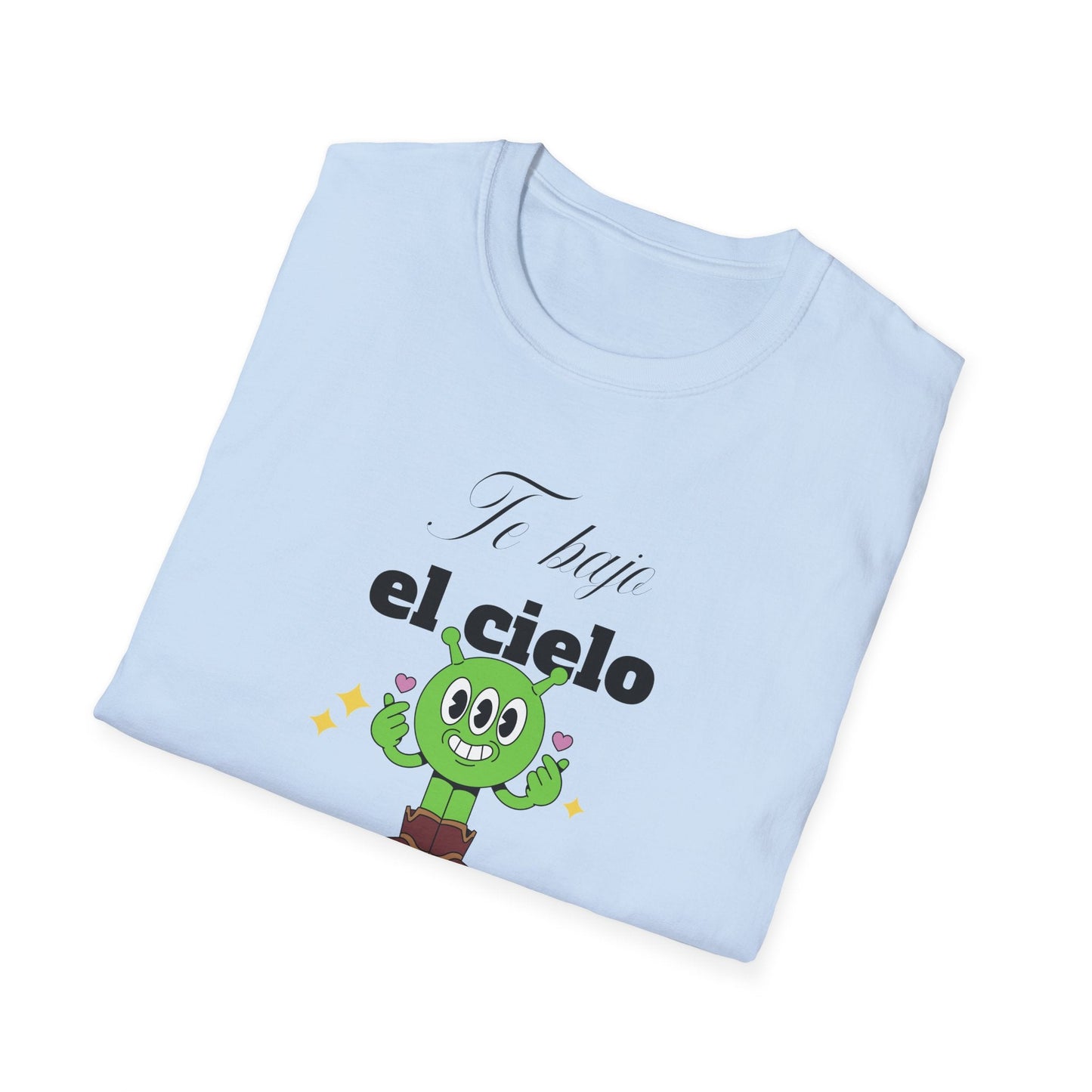 TShirt  Spanish Te llevo el cielo y las estrellas Cute Cactus Graphic