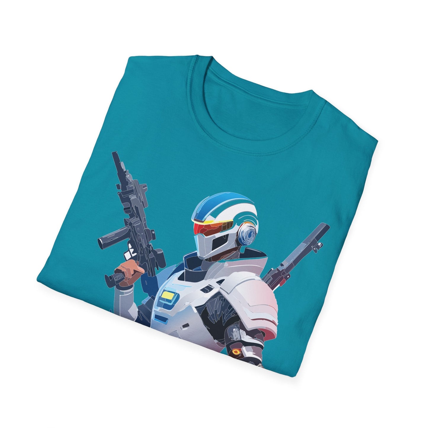 Robocop T Shirt Unisex Gildan Softstyle 64000 100 Percent Ring Spun Cotton Tee Premium