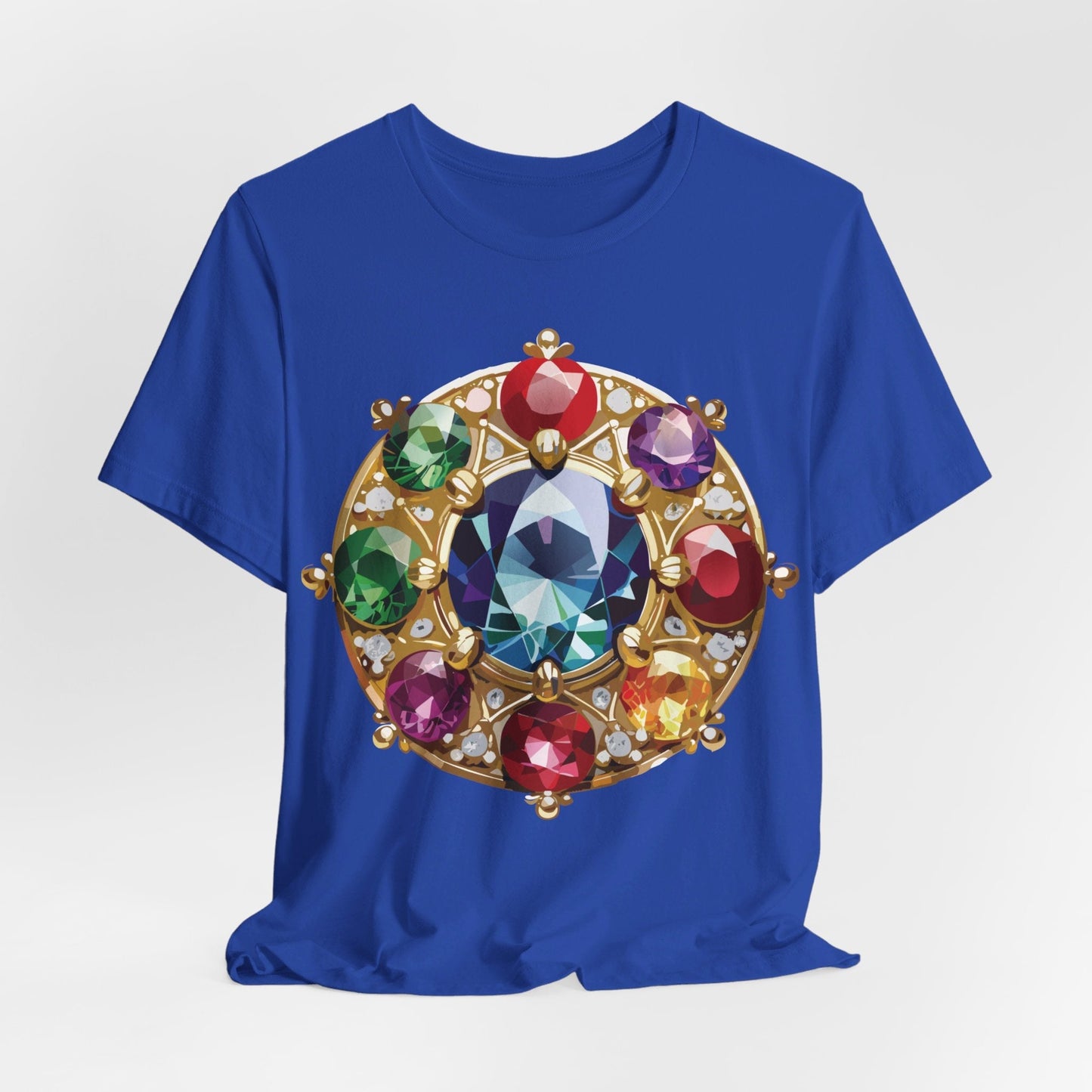 Jewelry Graphic Unisex 100 Cotton Vintage Treasure Art T-Shirt 39